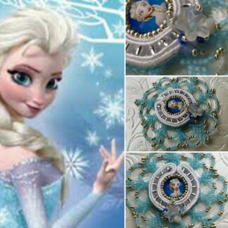 Frozen Elsa snowflake pendant